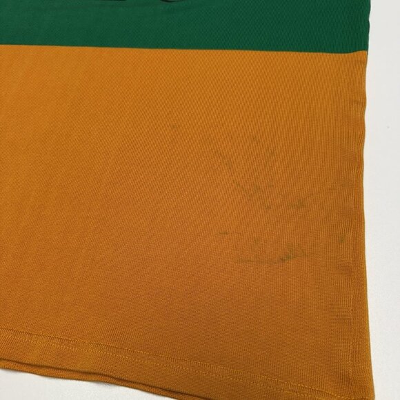 Vintage Marauders Rugby Jersey Shirt Mens Large 23x31 Orange - Picture 11 of 14